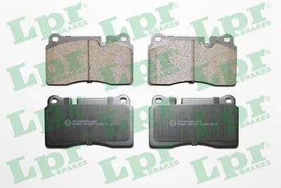 Kit de plaquettes de frein, frein à disque