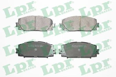 Kit de plaquettes de frein, frein à disque
