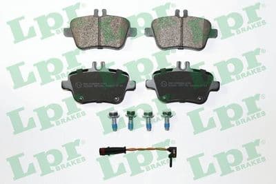 Kit de plaquettes de frein, frein à disque