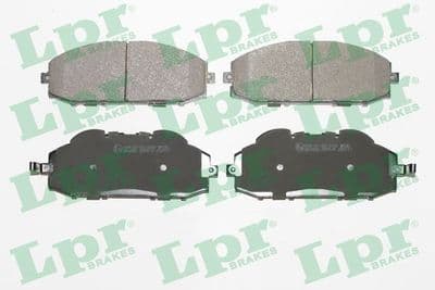 Kit de plaquettes de frein, frein à disque