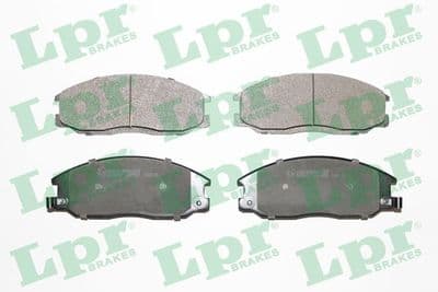 Kit de plaquettes de frein, frein à disque