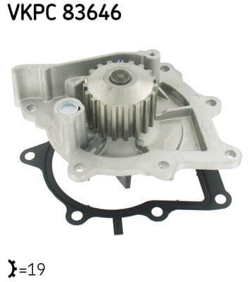 Pompe à eau, refroidissement du moteur