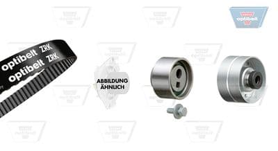Pompe à eau + kit de courroie de distribution Optibelt-WAPU-KIT