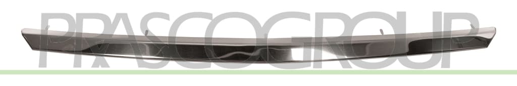 Baguette et bande protectrice, grille de radiateur
