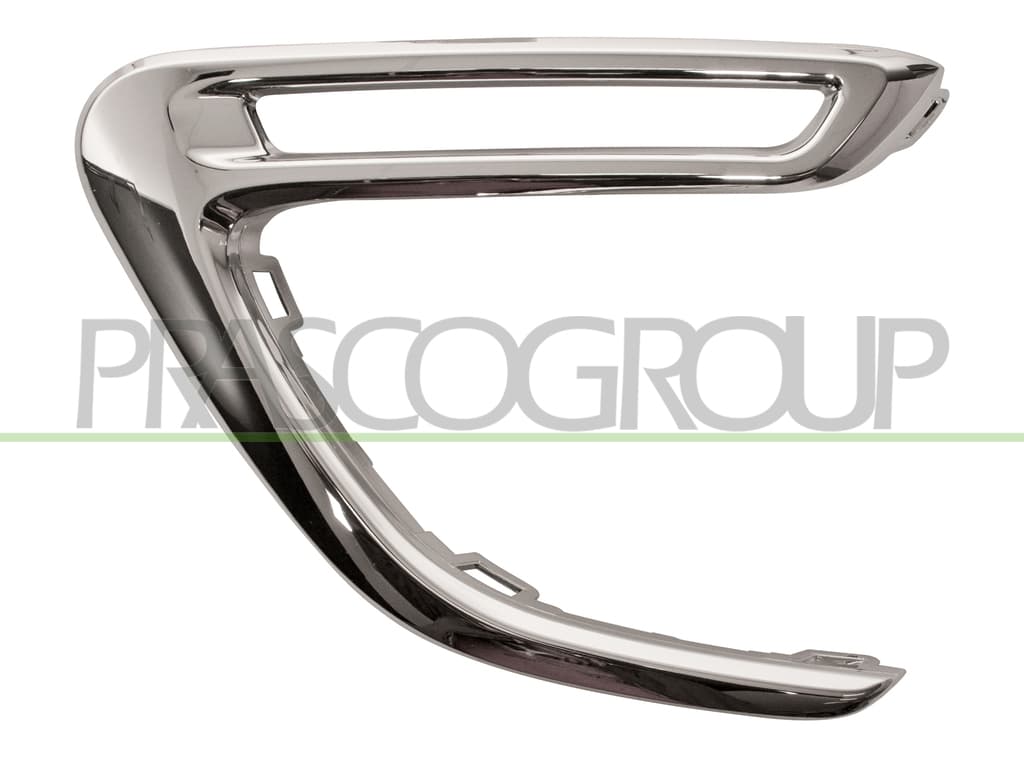 Baguette et bande protectrice, grille de radiateur