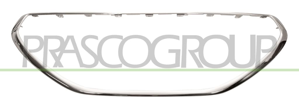 Baguette et bande protectrice, grille de radiateur