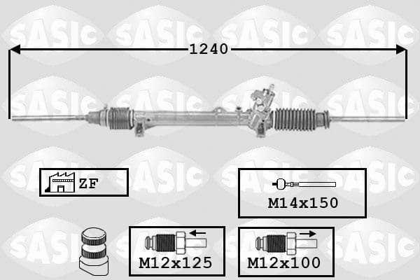 Cremaillere de direction