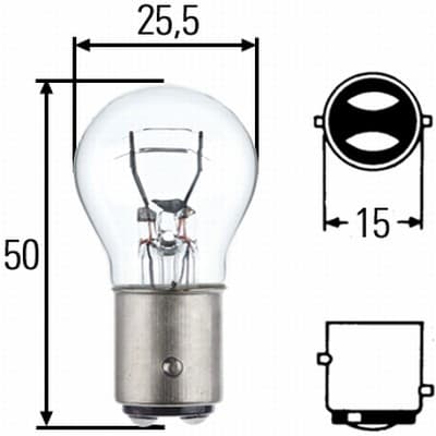 Ampoule, éclaire de coffre à bagages