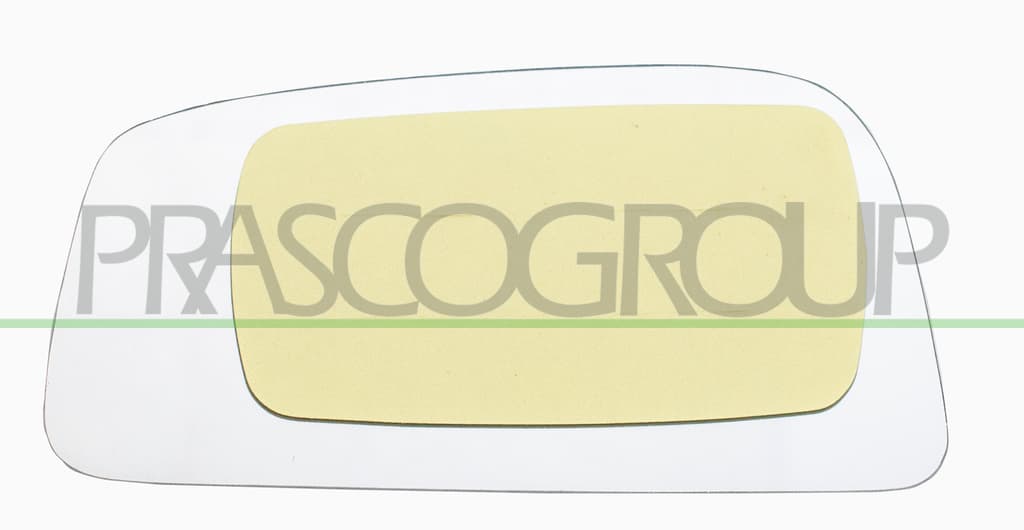 Verre De Retroviseur Inferieur Gauche-Convex