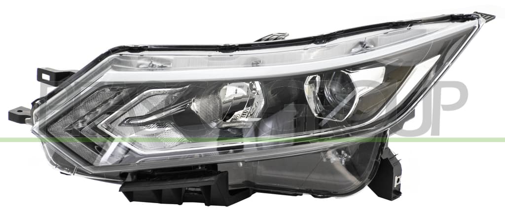 Phare Gauche H7 Electrique Sans Moteur-Avec Feu De Jour-Led