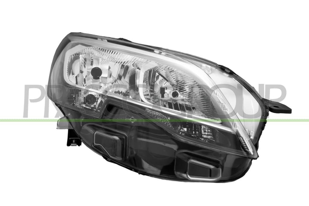 Phare Droit H1+H7 Electrique Avec Moteur