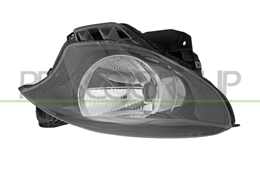 Phare Gauche H4 Electrique Sans Moteur-Noir
