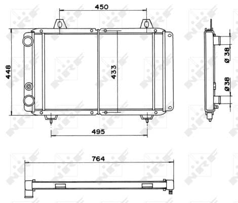 Radiateur de refroidissement