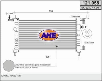 Radiateur, refroidissement du moteur
