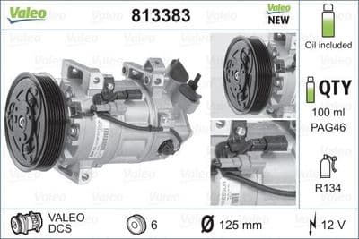 Compresseur, climatisation VALEO ORIGINS NEW