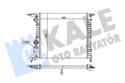 Radiateur, refroidissement du moteur