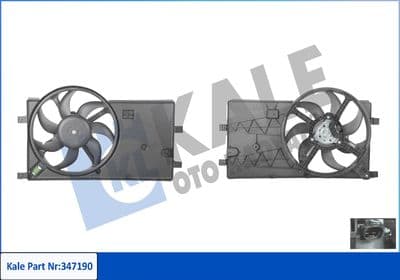 Ventilateur, refroidissement du moteur