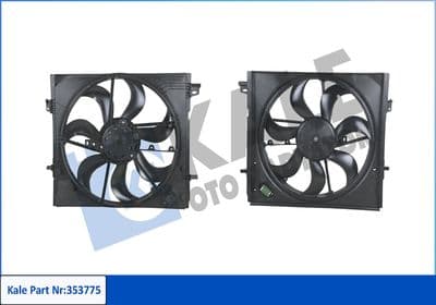 Ventilateur, refroidissement du moteur