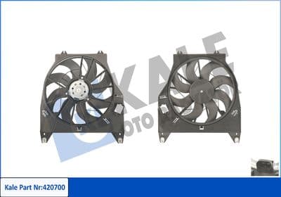 Ventilateur, refroidissement du moteur
