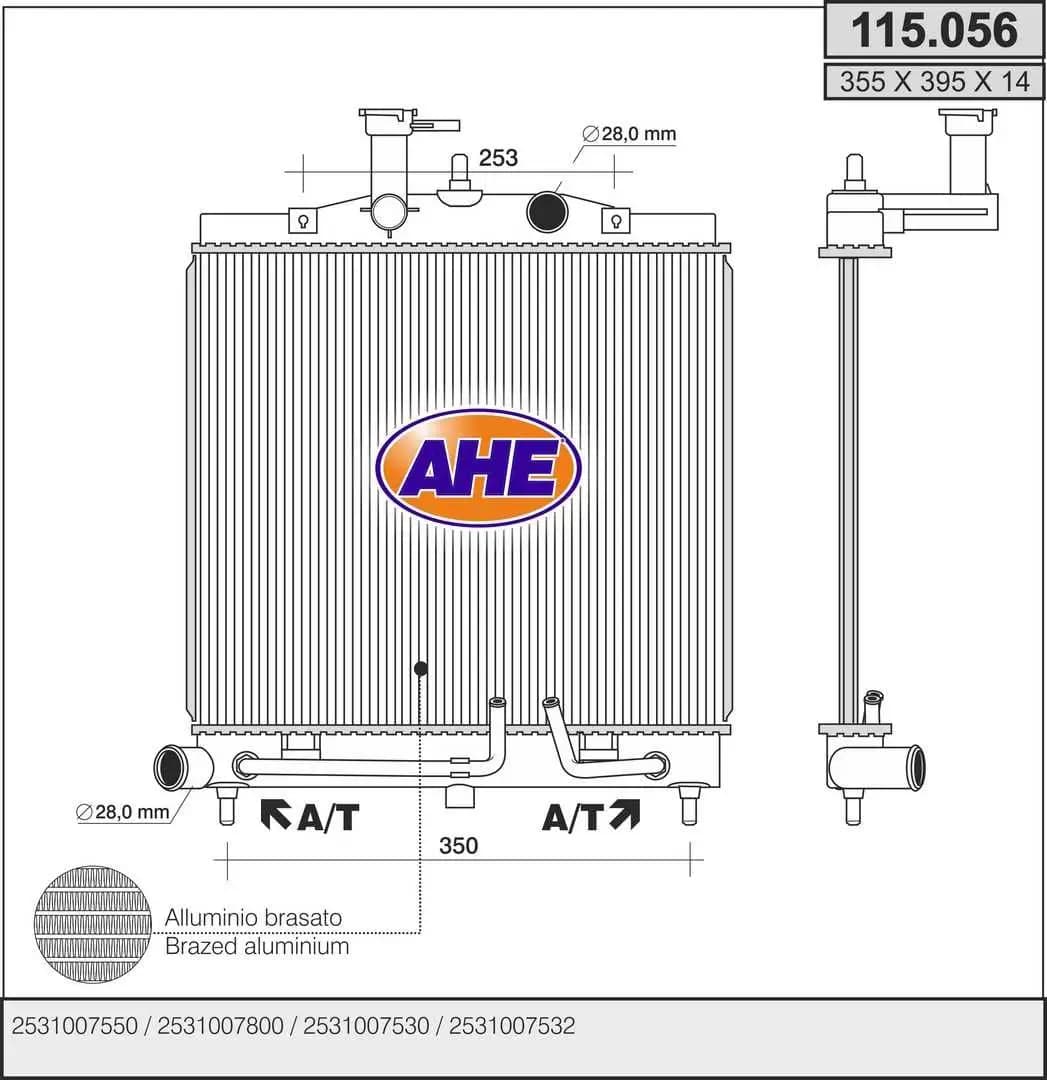 Radiateur, refroidissement du moteur