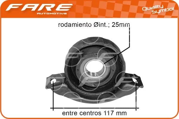Roulement central FARE