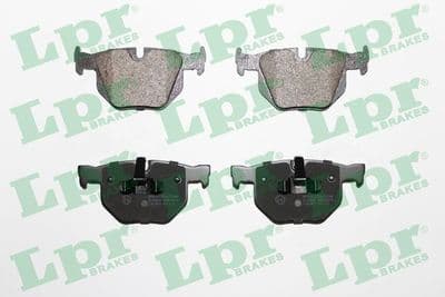 Kit de plaquettes de frein, frein à disque