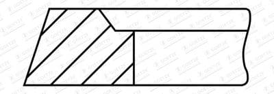 Segment de piston