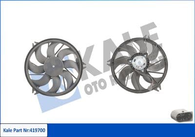 Ventilateur, refroidissement du moteur