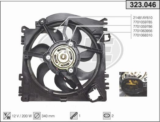 Ventilateur de radiateur