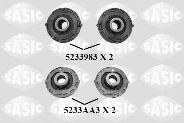Kit de reparation barre stabilisatrice