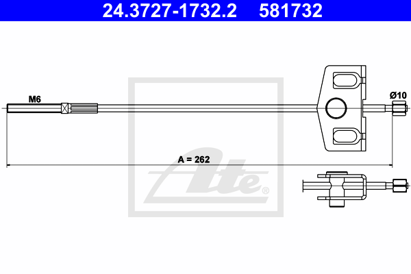 Cable de frein à main