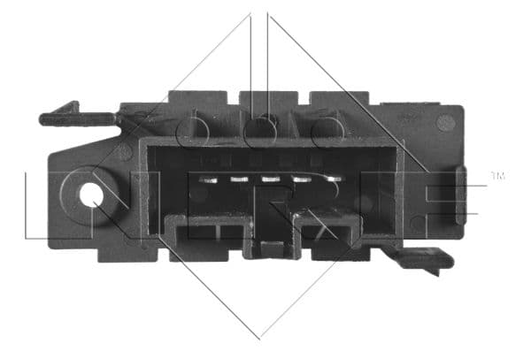 Resistance moteur de ventilateur de chauffage