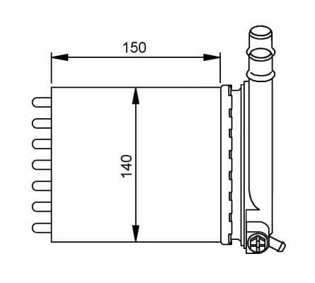 Radiateur de chauffage