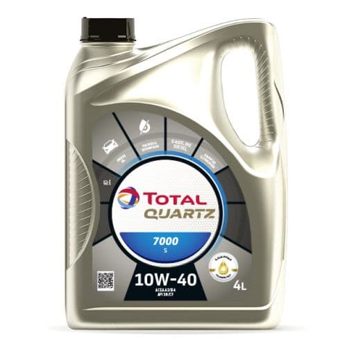 HUILE MOTEUR TOTAL QUARTZ 7000 10W40 4L