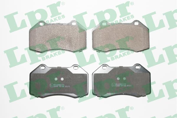 Plaquettes de frein avant (Jeu de 4)