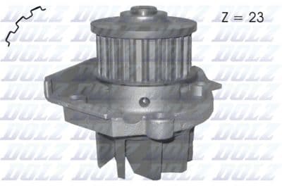 Pompe à eau, refroidissement du moteur
