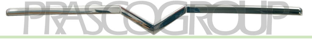 Baguette et bande protectrice, grille de radiateur